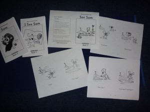 Free Beginning Reading Program, Sam Books - Homeschool Den