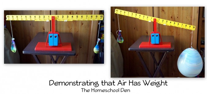 Demonstrating Air Has Weight