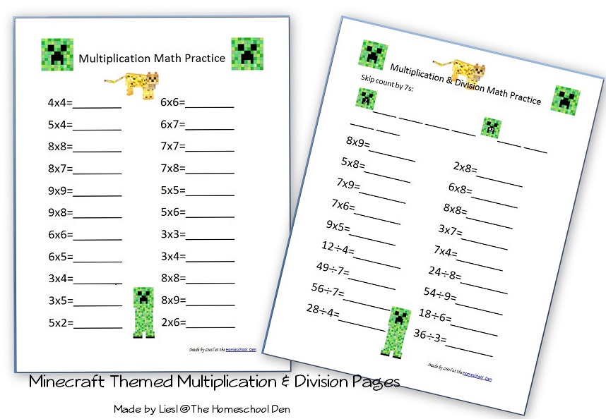 dragon-themed-math-pages-beginning-multiplication-addition