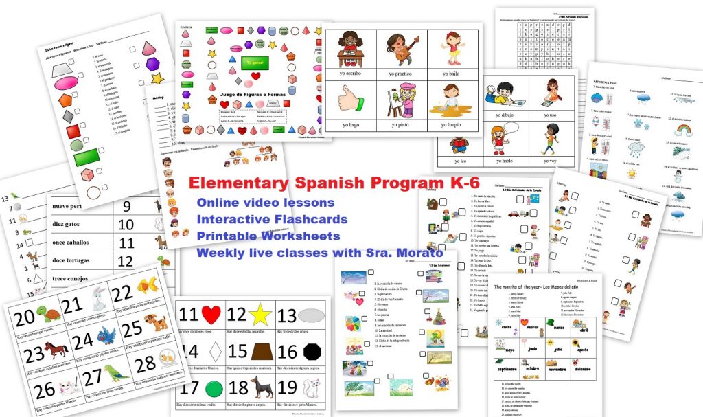 小学校スペイン語プログラムK-6