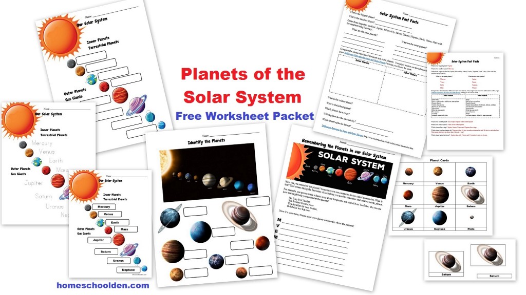 Solar System Activities and Free Solar System Printables - Homeschool Den