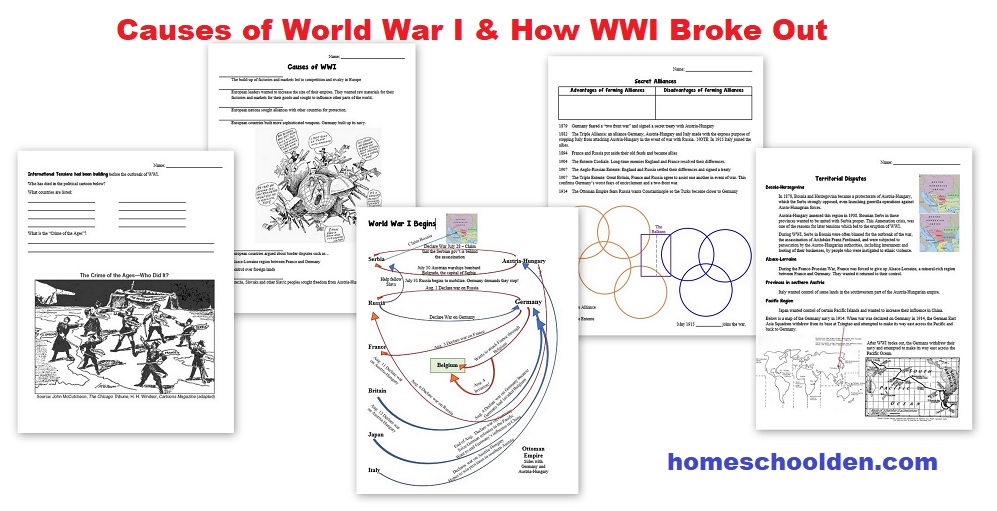World War I Unit - Homeschool Den