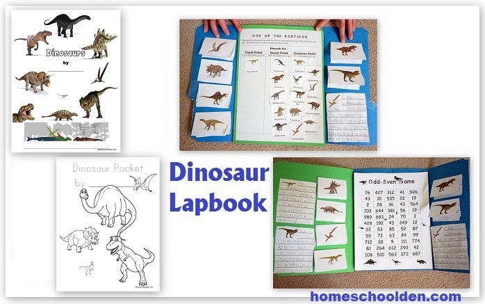 Dinosaur Lapbook Activities