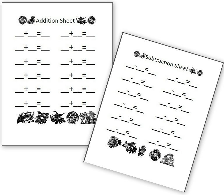 Addition-SubtractionSheets