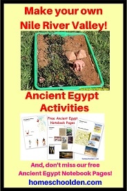 Ancient Egypt Activities - Make Your Own Nile River Valley