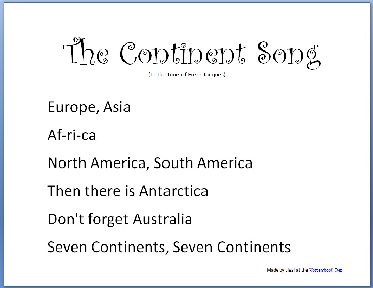 TheContinentSong