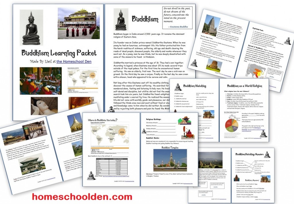 Buddhism-Worksheets
