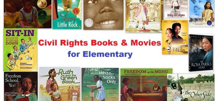 Civil Rights Books and Movies for Elementary Kids