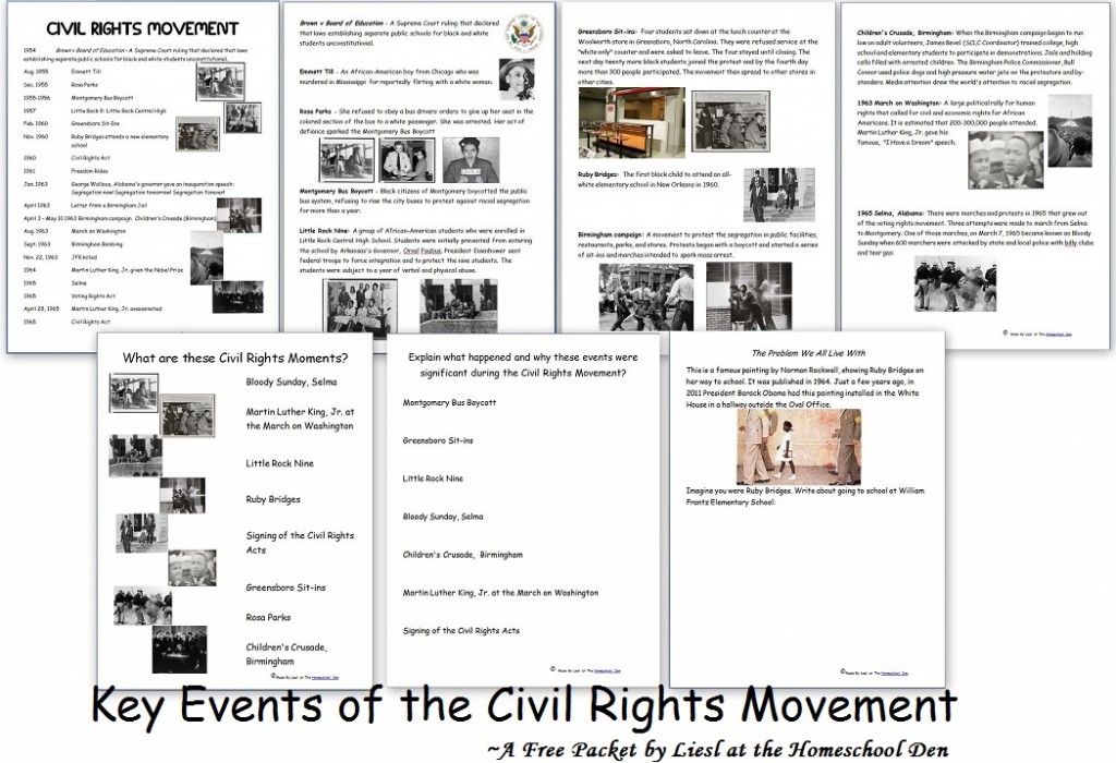Key Events of the Civil Rights Movement