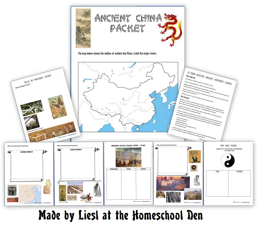 Ancient China Packet