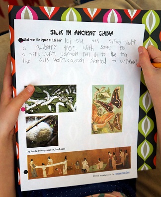 Silk in Ancient China Worksheet