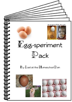 Egg-Speriment Packet - Free Egg Experiments for Kids
