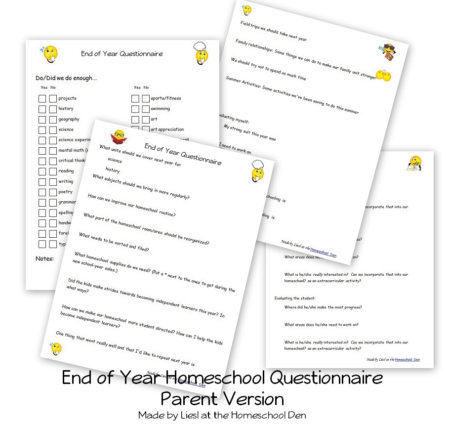 HomeschoolQuestionnaire-Parent