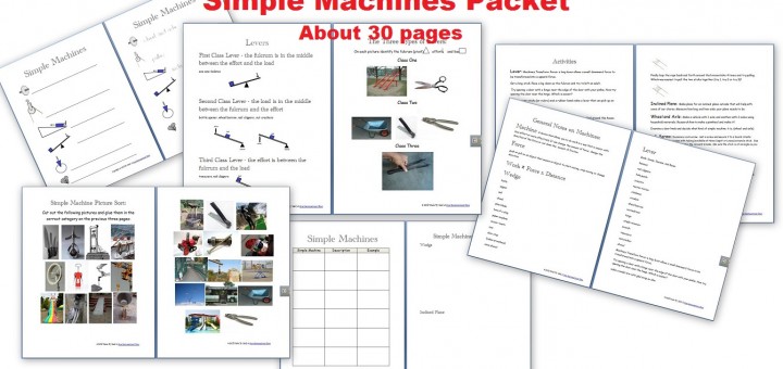 Simple Machines Worksheets