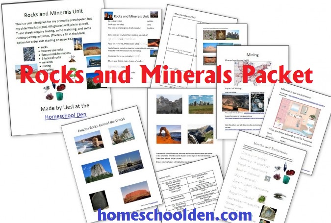 Rocks-and-Minerals-Unit-Packet