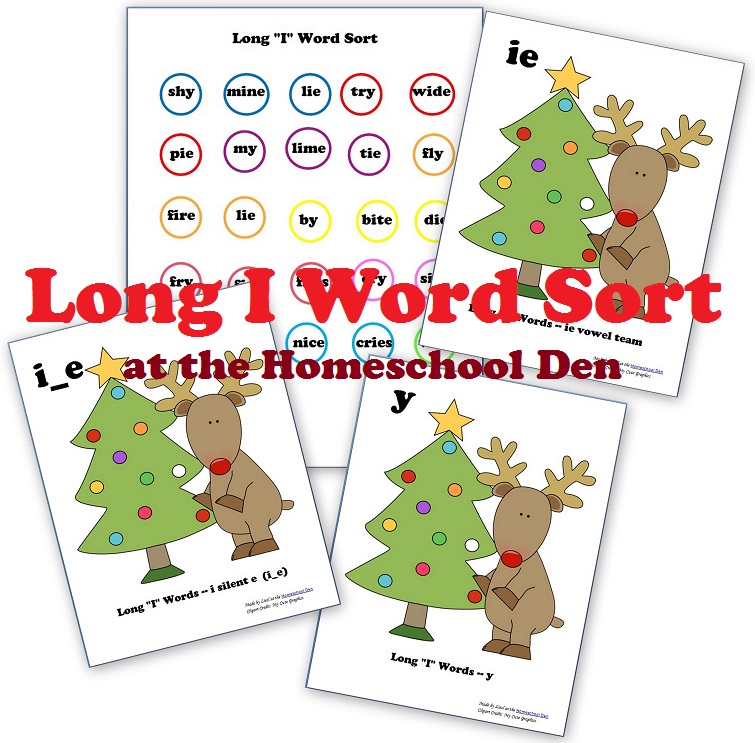 Long i Word Sort - Spelling
