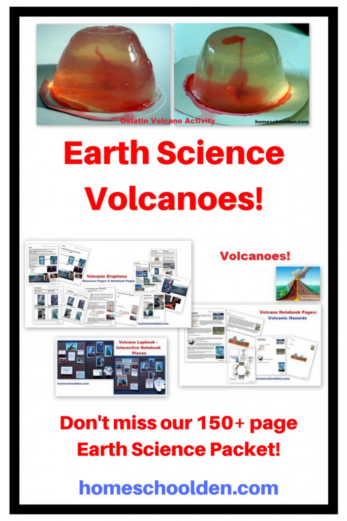 Gelatin Volcano Activity - Earth Science Unit