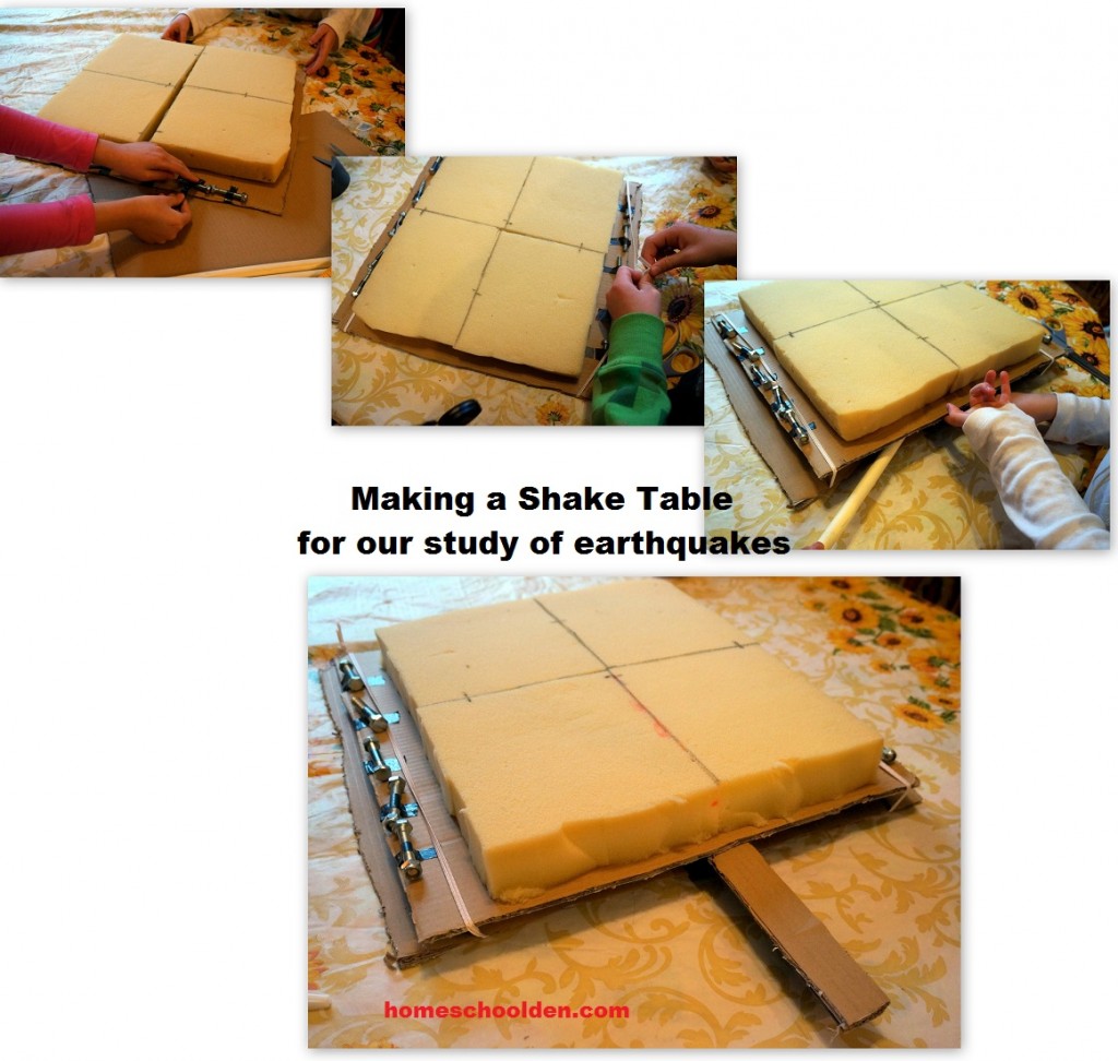 Earth Science Earthquakes - Making a Shake Table