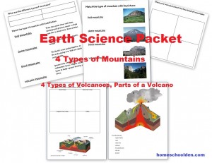 EarthScienceWorksheets--Types-of-Mountains-Types-of-Volcanoes