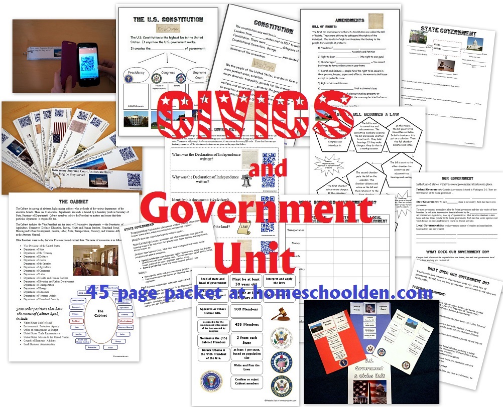 Civics-Government-Unit-45Page-Packet