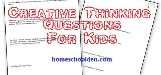 critical thinking curriculum homeschool