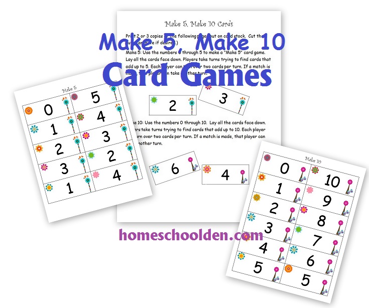 Make5-Make10-Card-Games