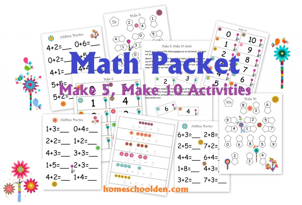 Make5-Make10-Worksheets-Games