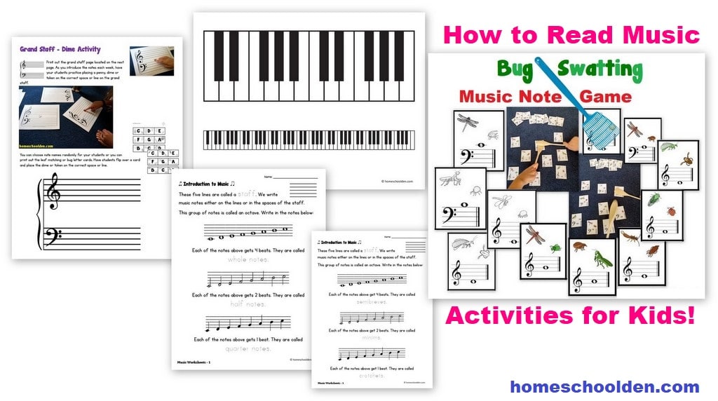 How to Read Music - Activities for Kids