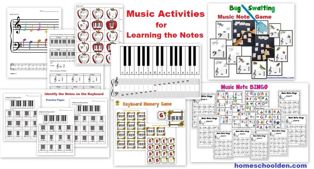 Music Activities for Learning the Notes