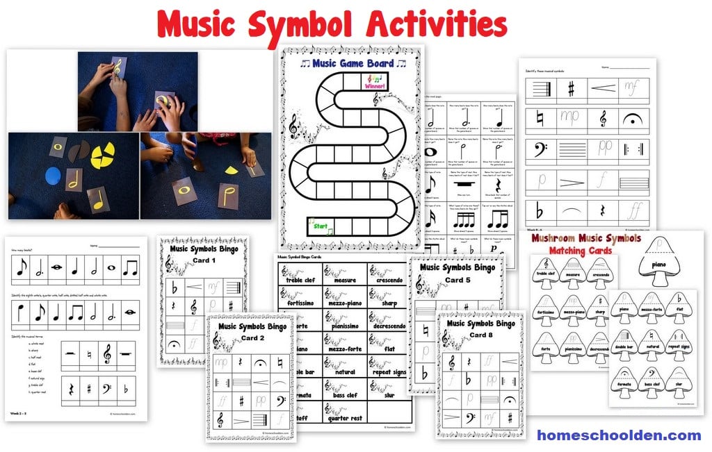 Music Symbol Activities