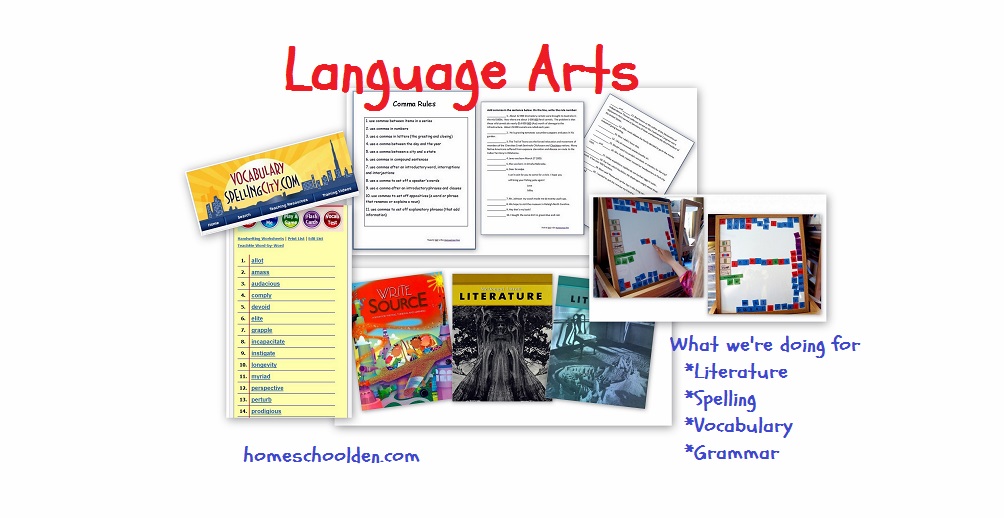 Language Arts Homeschool-Curriculum