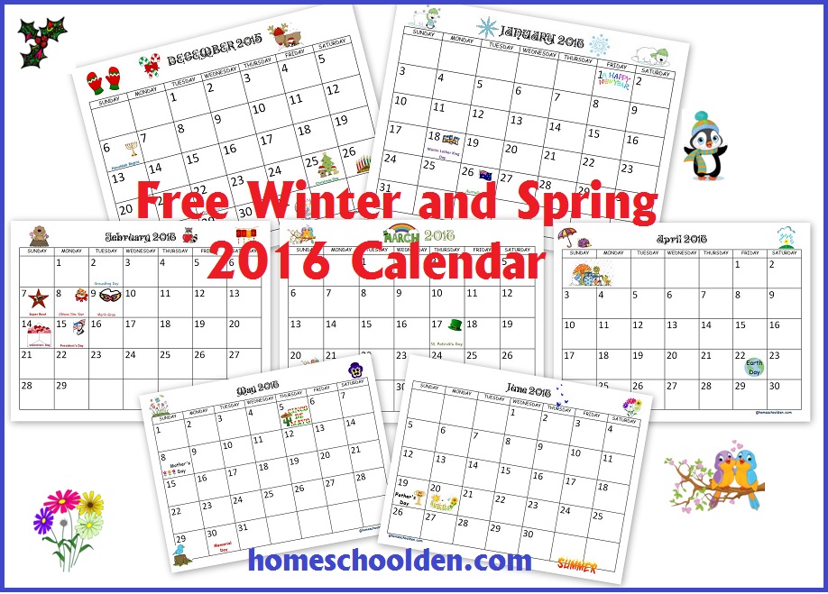 Free-Winter-Spring-Calendar-2016