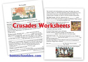 Crusades-Worksheets