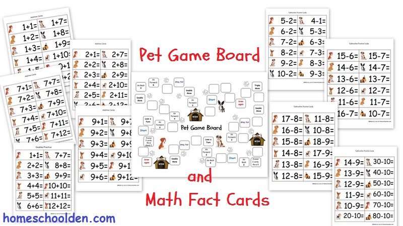 Pet Pack Gameboard