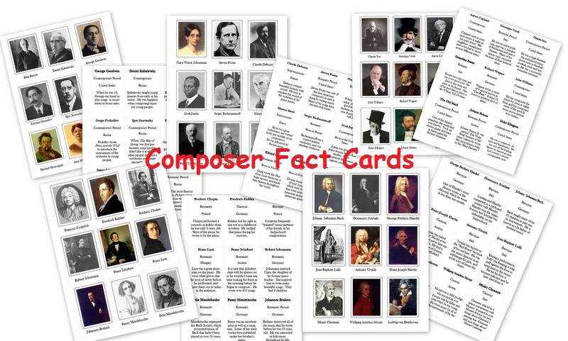 Composer-Fact-Cards