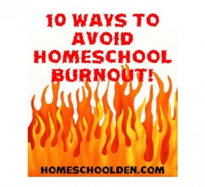 ways to avoid-homeschool-burnout