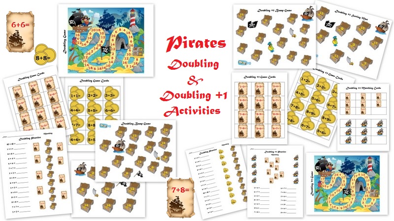 Doubling-Worksheets-Game-Pirate-Theme