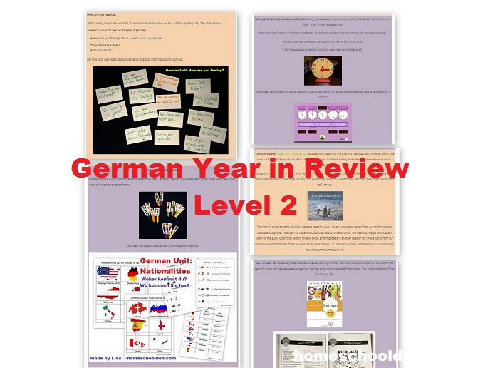 German Year in Review-Level 2