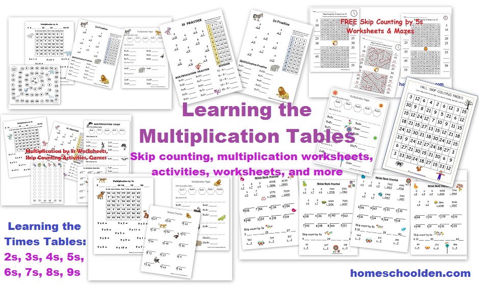 Learning the Multiplication Tables