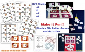 CVC-Words-at-it-ot-ut-Activities