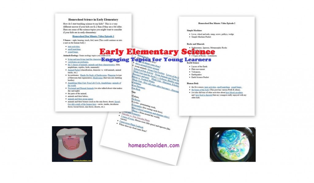 early-elementary-science-topics