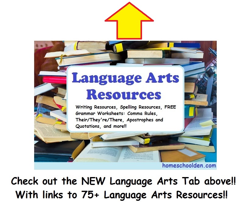 language arts homeschool resources