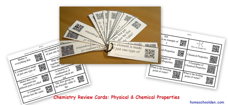 chemistry-review-cards-physical-chemical-properties