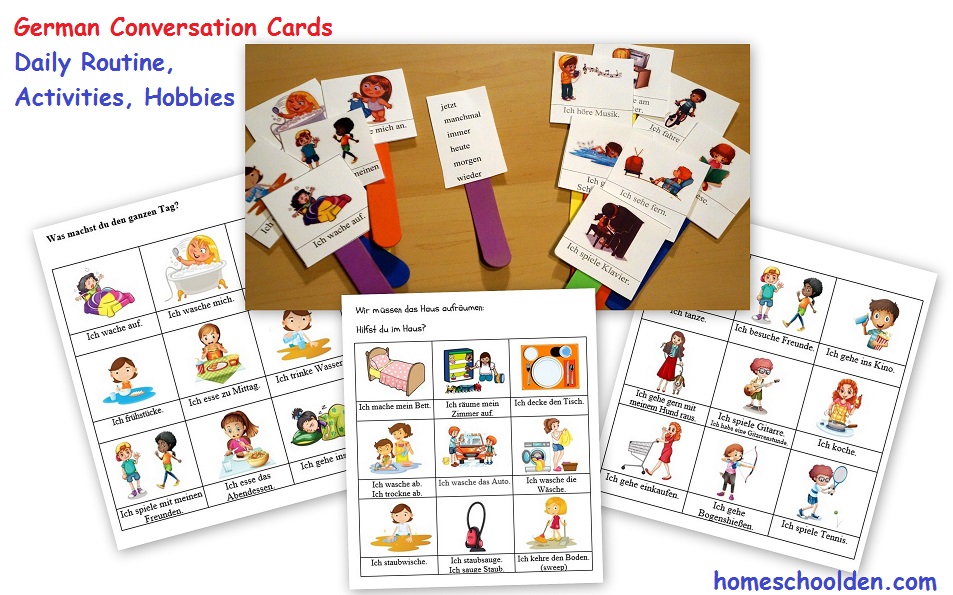 german-conversation-cards-daily-routine-activities-hobbies