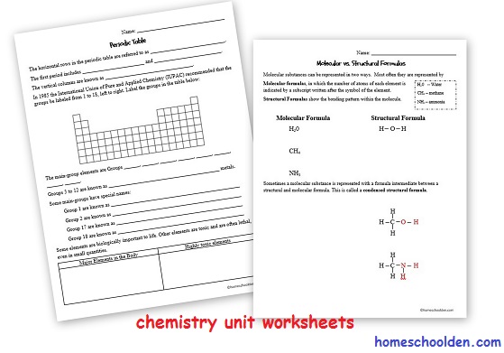 periodic-table-worksheet-molecular-vs-structural-formula
