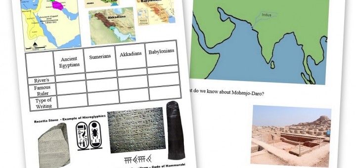 Ancient Mesopotamia Worksheets