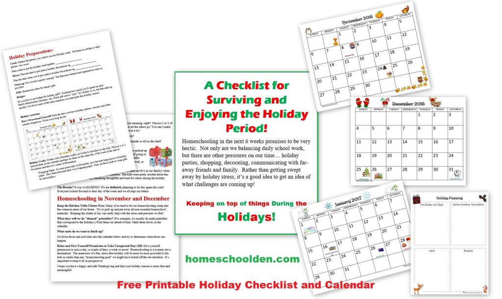 holiday-checklist-for-homeschoolers