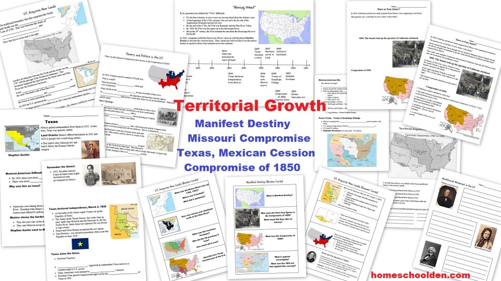 territorial-growth-worksheets