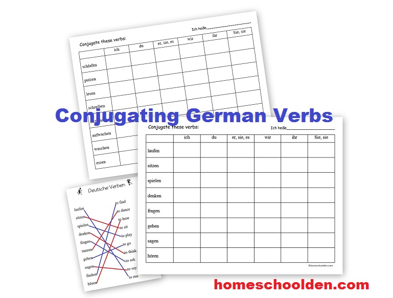 Conjugating German Verbs