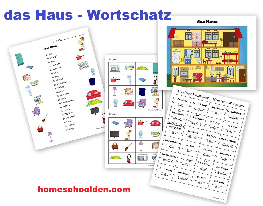 das Haus German worksheets